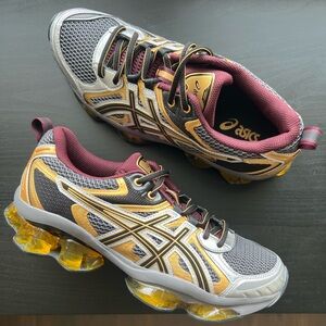 Size 8 Men’s/ 9.5 Women’s- ASICS Gel Quantum Kinetic Carbon Pure Gold WORN ONCE